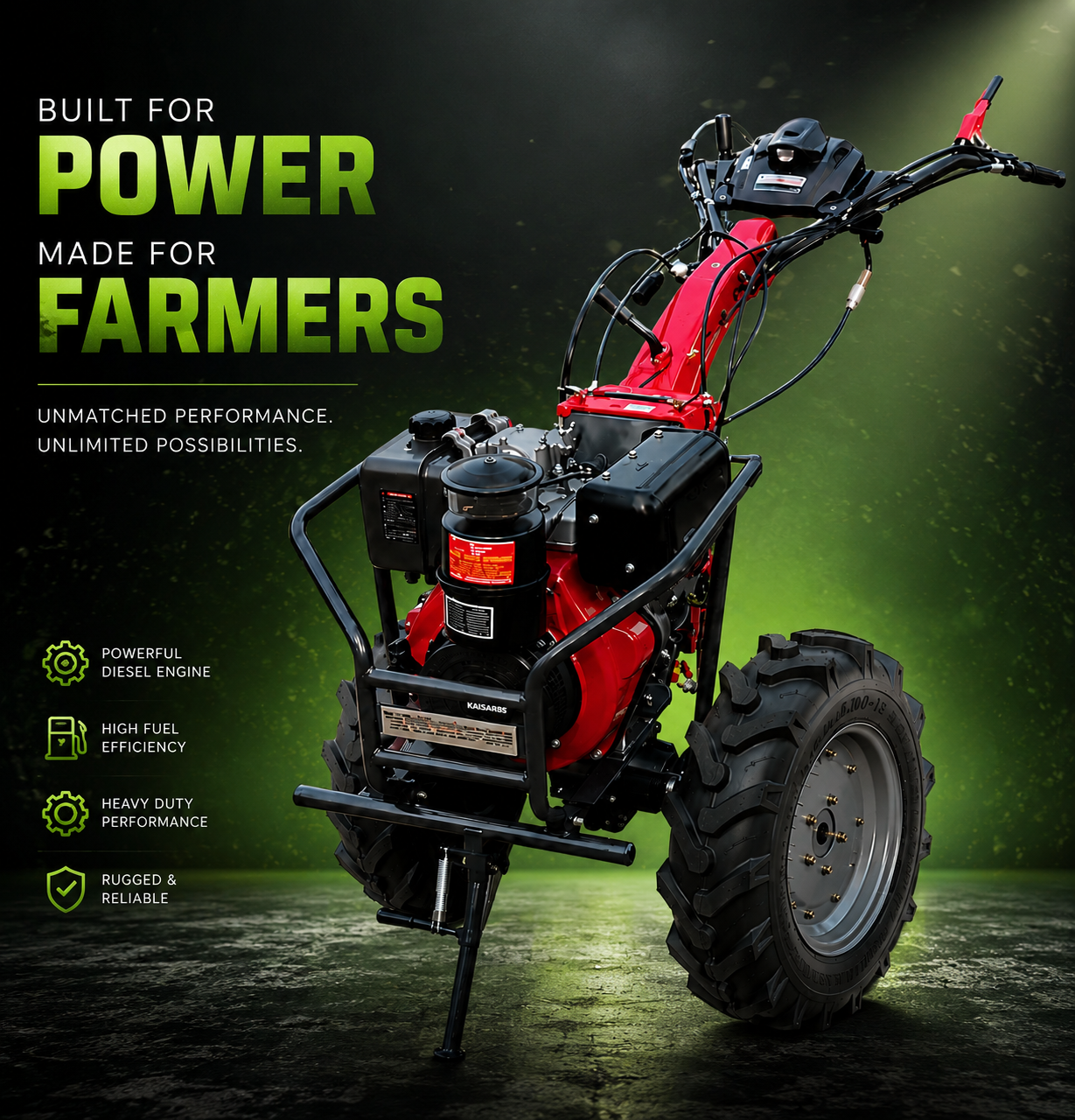Maijo Weima Power Weeder WM-1100C-6 DLX PLUS